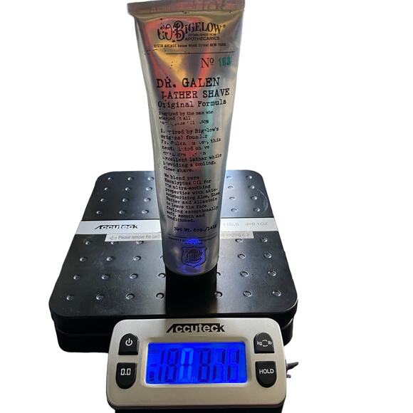 C.O. Bigelow Dr. Galen No.168 Lather Shave, 5oz open bottle used - Picture 2 of 4